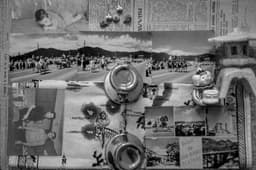 Photocollage titled 'Pantelleria'