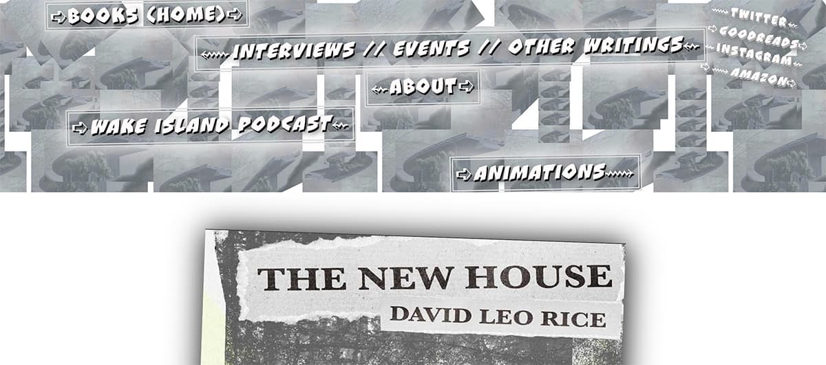 Preview Photograph of David Leo Rice's Homepage